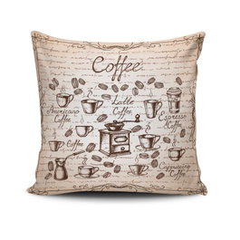 Aberto Design Funda de Cojín NKLF-391 Multicolor 43 x 43 cm